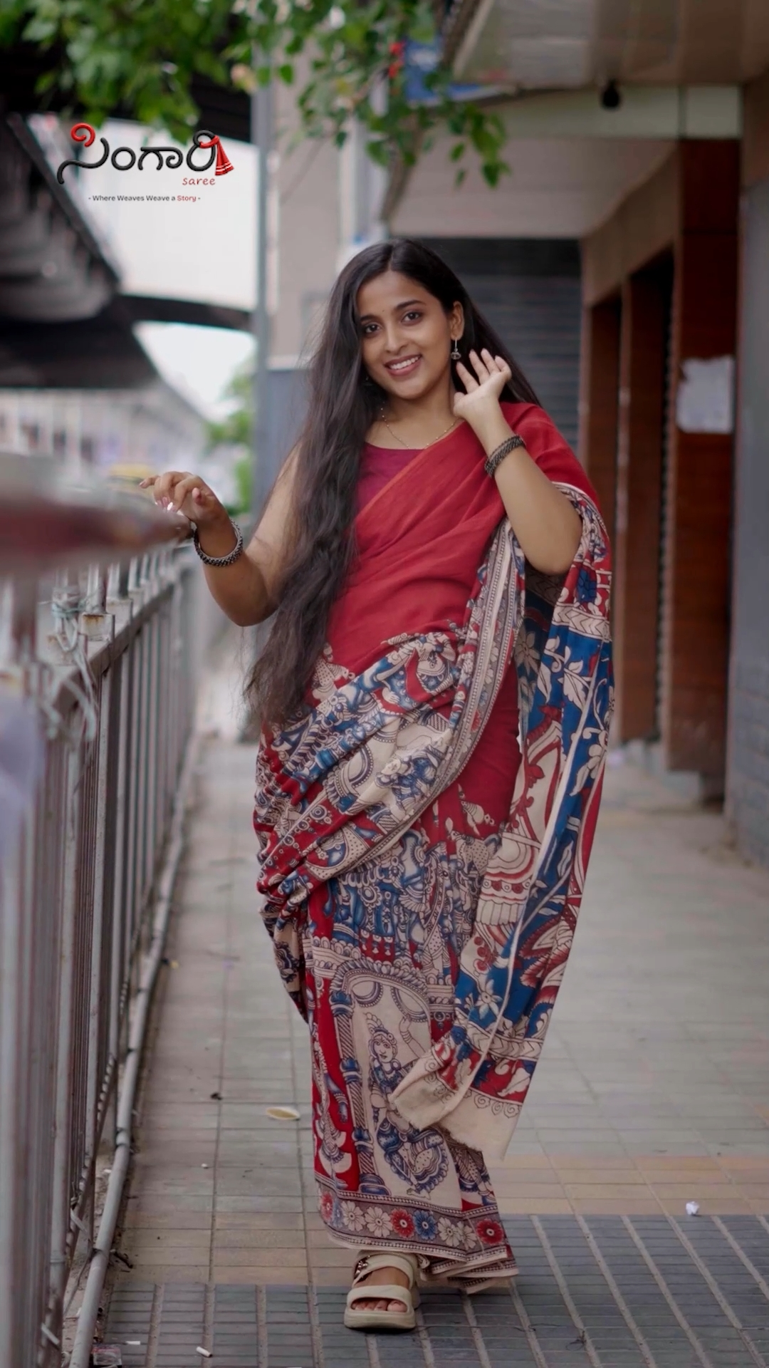 PURE KALAMKARI COTTON SAREE
